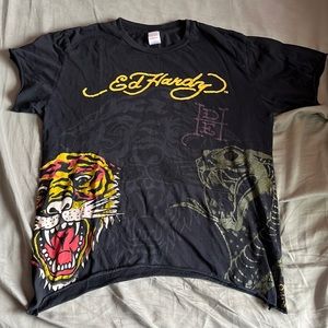 vintage ed hardy tee